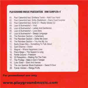 Various - Playground Music Præsenterer ´Juni Sampler#1´ album flac