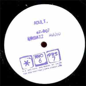 ADULT. - Dispassionate Furniture album flac