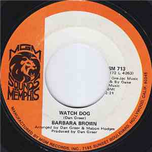 Barbara Brown  - Watch Dog / Big Party album flac