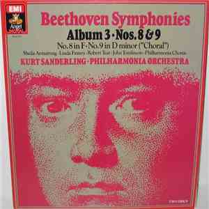 Beethoven, Kurt Sanderling, Philharmonia Orchestra - Symphonies Album 3 • Nos. 8 & 9 album flac