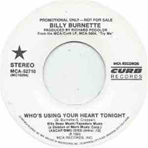Billy Burnette - Who's Using Your Heart Tonight album flac