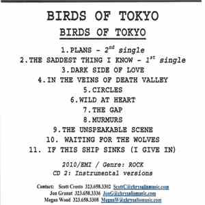 Birds Of Tokyo - Birds Of Tokyo album flac