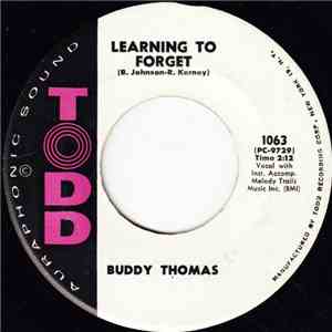Buddy Thomas - Learning To Forget album flac
