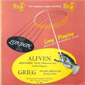 Cincinnati Symphony Orchestra, Thor Johnson, Alfven, Grieg - Midsummer Vigil (Midsommarvaka), Swedish Rhapsody, , Sigurd Jorsalfar, Orchestral Suite album flac