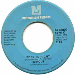 Circus  - Feel So Right / Jonah's Fable album flac