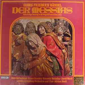 Georg Friedrich Händel - Joan Sutherland ‧ Grace Bumbry ‧ Kenneth McKellar ‧ David Ward  ‧ John McCarthy, Londoner Symphonie-Orchester Und Chor ‧ Dirigent: Sir Adrian Boult - Der Messias. Vollständige Fassung In Der Original-Instrumentation album flac