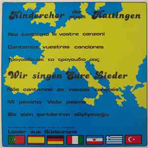 Hattinger Kinderchor - Wir Singen Eure Lieder album flac
