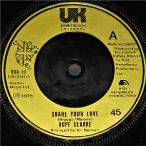 Hope Clarke - Share Your Love album flac
