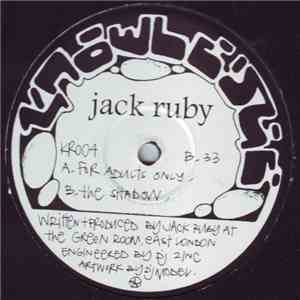 Jack Ruby - For Adults Only / The Shadow album flac