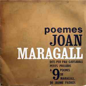 Joan Maragall - Nou Poemes De Maragall album flac