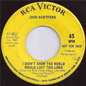 John Hartford - I Didn't Know The World Would Last This / The Category Stomp album flac
