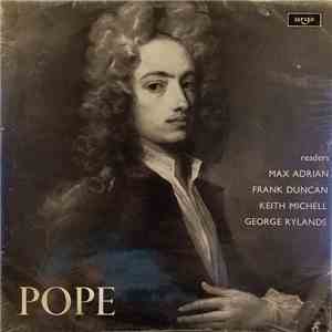 Max Adrian, Frank Duncan, George Rylands And Keith Michell - Alexander Pope album flac
