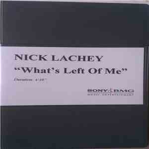 Nick Lachey - What's Left Of Me album flac