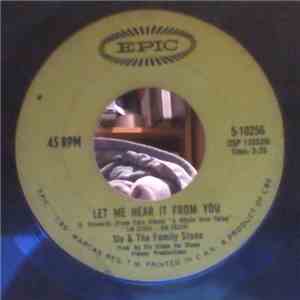 Sly & The Family Stone - Dance To The Music / Let Me Hear It From You album flac