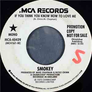 Smokey - If You Think You Know How To Love Me album flac