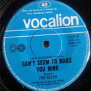 The Seeds - Can't Seem To Make You Mine album flac
