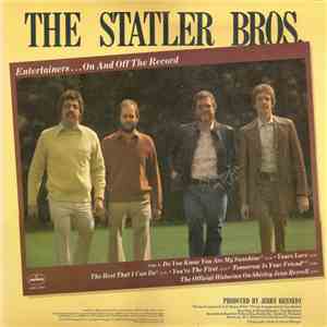 The Statler Bros. - Entertainers...On And Off The Record album flac