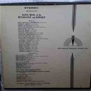 Various - Dance Music Of The Renaissance And Baroque album flac