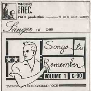 Various - Songs To Remember Vol 1 album flac