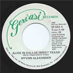 Wyvon Alexander - Alice In Dallas (Sweet Texas) album flac