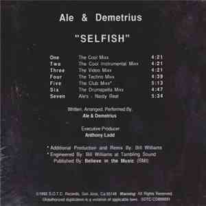 Ale & Demetrius - Selfish album flac