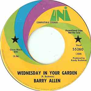 Barry Allen - Wednesday In Your Garden album flac
