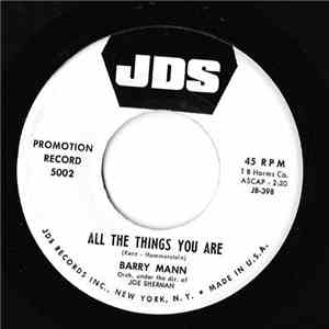 Barry Mann - All The Things You Are album flac