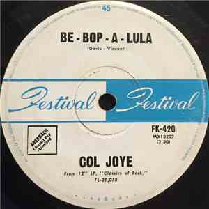 Col Joye - Be-Bop-A-Lula/I Need Your Love Tonight album flac