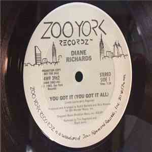 Diane Richards - You Got It (You Got It All) album flac
