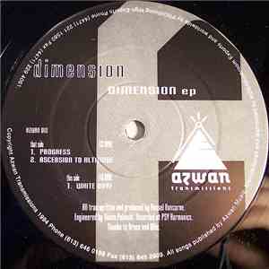 Dimension  - Dimension EP album flac
