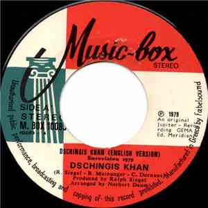 Dschingis Khan - Dschingis Khan (English Version) album flac