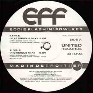 Eddie Flashin' Fowlkes - Mad In Detroit! EP album flac