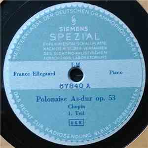 France Ellegaard - Polonaise As-dur op. 53 album flac