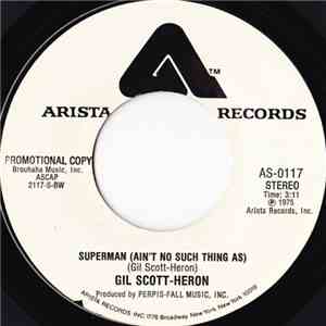 Gil Scott-Heron - Superman (Ain't No Such Thing As) album flac
