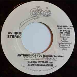 Gloria Estefan And Miami Sound Machine - Anything For You album flac