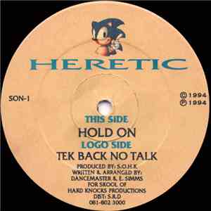 Heretic  - Tek Back No Talk / Hold On album flac