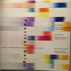 Johann Stamitz, Rolf Liebermann, Basler Kammerorchester, Paul Sacher, Dr. Fritz Berger - Festival Geigy album flac