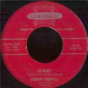 Johnny Randel And Friends - Do Right / Still In My Heart album flac