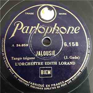 L'orchestre Edith Lorand - Jalousie / Tango Hongrois album flac
