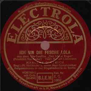 Marlene Dietrich - Ich Bin Die Fesche Lola / Kinder, Heut' Abend Such Ich Mir Was Aus album flac