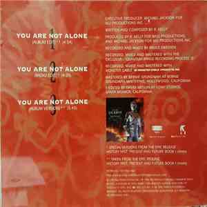 Michael Jackson - You Are Not Alone album flac