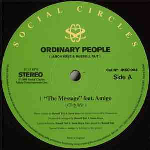 Ordinary People - The Message album flac