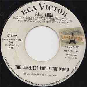 Paul Anka - The Loneliest Boy In The World album flac