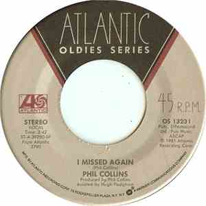 Phil Collins - I Missed Again / In The Air Tonight album flac