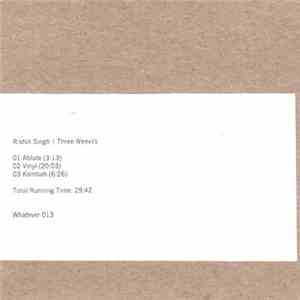 Rishin Singh - Three Weevils album flac
