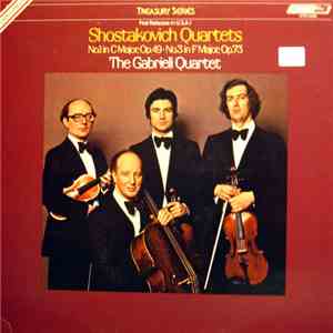 Shostakovich, The Gabrieli String Quartet - Quartet Nos. 1 & 3 album flac