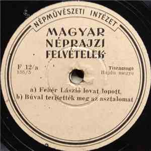 Tanka Gábor, Szűcs Mihályné Szabó Julianna, Koós József - Fehér László Lovat Lopott / Rögtönzés Dudán album flac