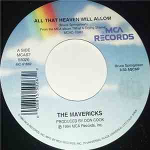 The Mavericks - All That Heaven Will Allow album flac