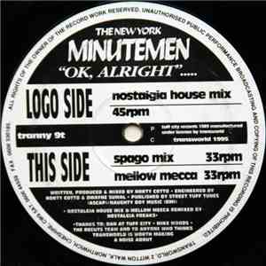 The New York Minutemen - OK, Alright...... album flac