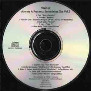Various - Avenue A Presents Something Else Vol. 2 album flac